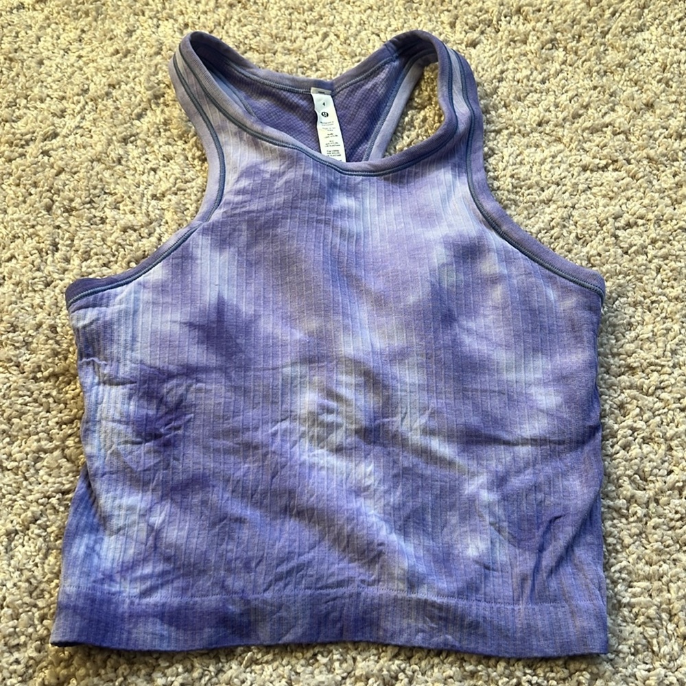 Ebb to Street Racerback cropped tank top